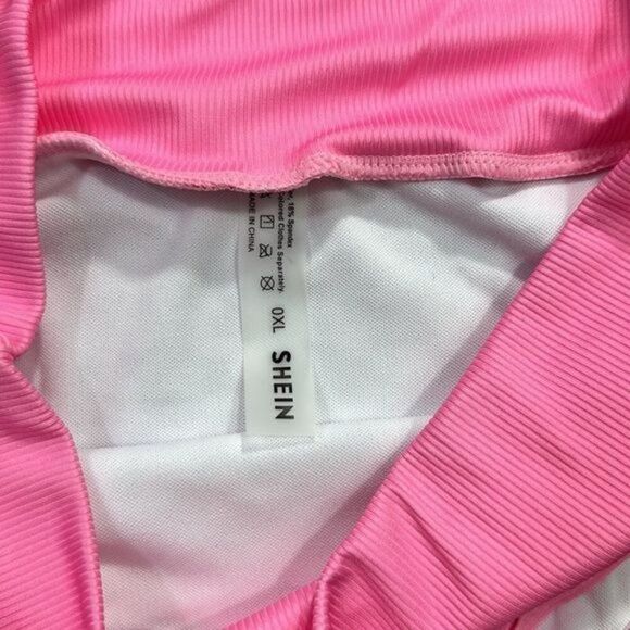 Bright Pink Leopard Bikini High Waist Leg 0X - Picture 4 of 8